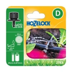Hozelock 360? Adjustable End Of Line Mini Sprinkler (Pack Of 12)