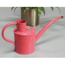Smart Garden 1 Litre Coral Pink Home & Balcony Steel Watering Can -Wolf-Garden Shop 5050642069946 3