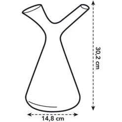 Elho 1.7 Litre Warm Grey Plunge Watering Can 5 Elho 1.7 Litre Warm Grey Plunge Watering Can -Wolf-Garden Shop 8711904302726 3